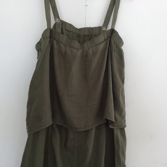 XCVI Cleon Flounce  100% linen Jumpsuit size small NWT - Picture 11 of 14